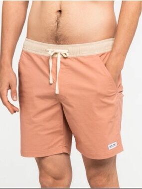 Banks Journal Light Coral shorts swim trunks size XL